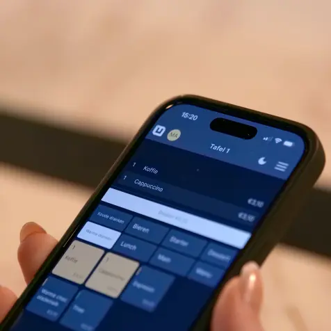 Bestellingen en betalingen op één apparaat
