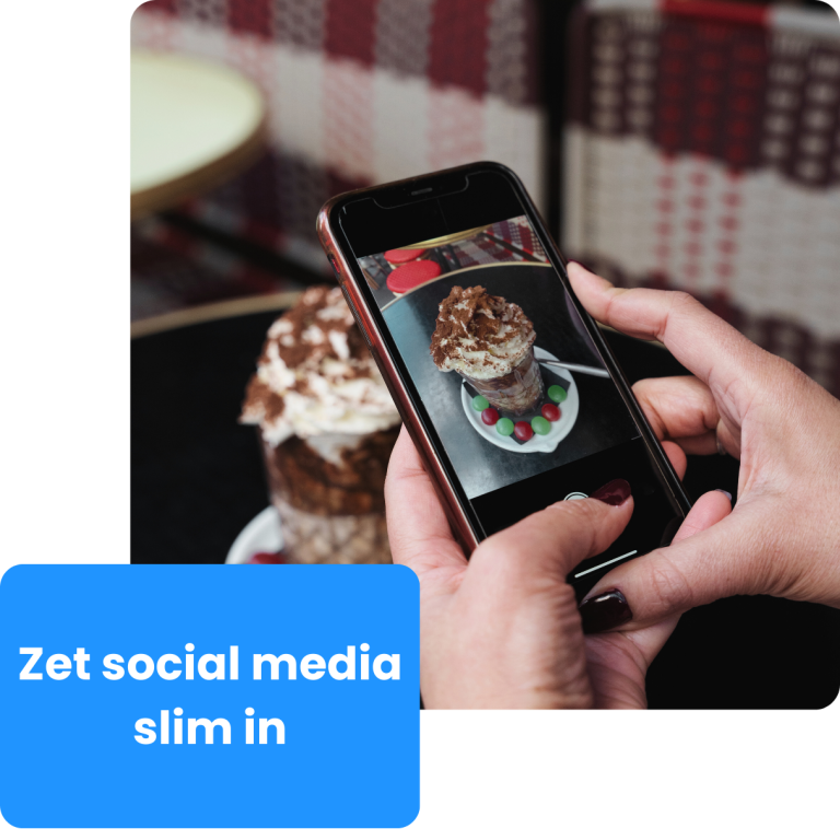 Tip 3: Blijf in contact via social media