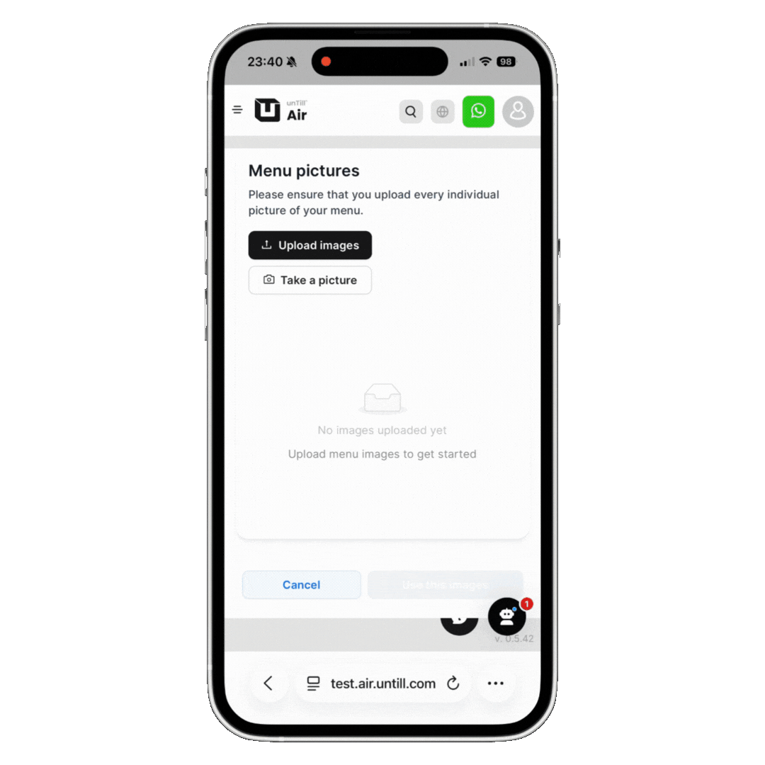Je kassa binnen 1 minuut klaar.